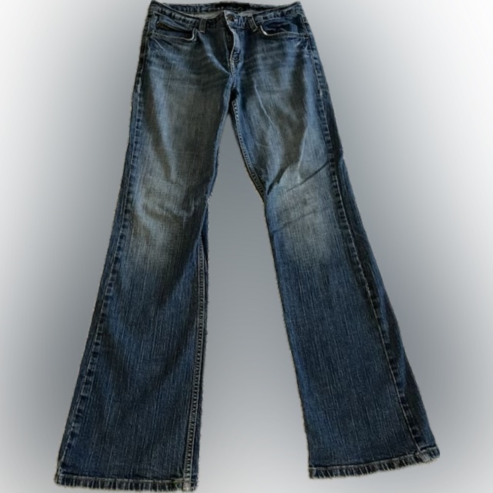 CALVIN KLEIN jeans size 6 relaxed boot dark wash